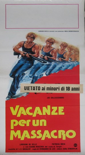 Vacanze per un massacro - Italian Movie Poster (thumbnail)