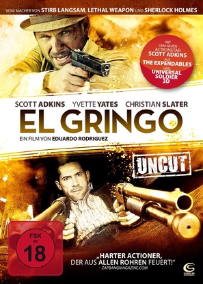 El Gringo - German DVD movie cover (thumbnail)