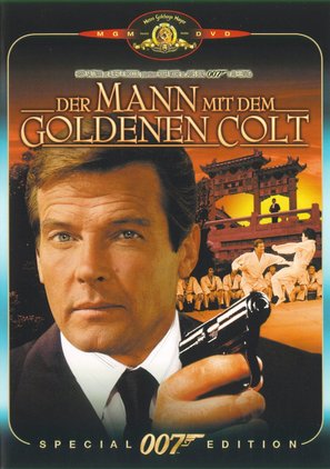 The Man With The Golden Gun - German DVD movie cover (thumbnail)