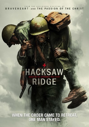 Hacksaw Ridge - DVD movie cover (thumbnail)