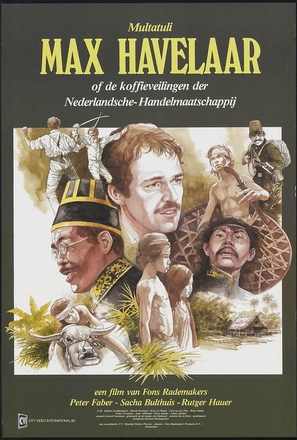 Max Havelaar of de koffieveilingen der Nederlandsche handelsmaatschappij - Dutch Video release movie poster (thumbnail)