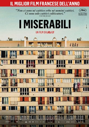 Les mis&eacute;rables - Italian Movie Poster (thumbnail)