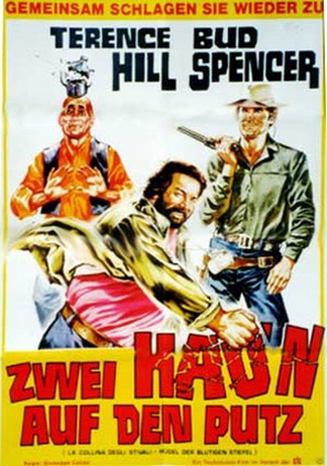 La collina degli stivali - German Movie Poster (thumbnail)