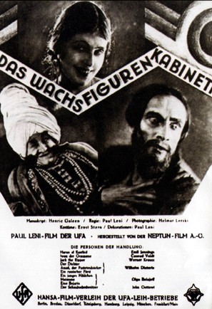 Das Wachsfigurenkabinett - German Movie Poster (thumbnail)