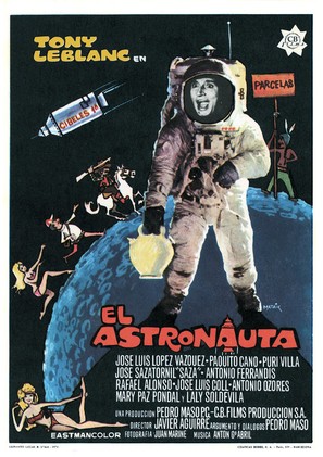 El astronauta - Spanish Movie Poster (thumbnail)