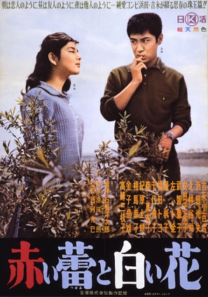 Akai tsubomi to shiroi hana - Japanese Movie Poster (thumbnail)