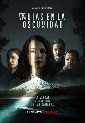 &quot;42 d&iacute;as en la oscuridad&quot; - Chilean Movie Cover (thumbnail)