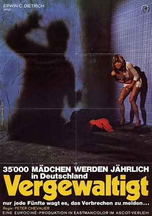 Vergewaltigt - German Movie Poster (thumbnail)
