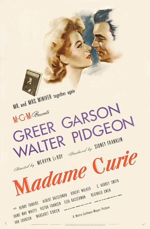 Madame Curie - Movie Poster (thumbnail)