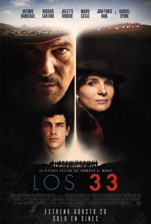 The 33 - Colombian Movie Poster (thumbnail)
