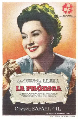 La pródiga Poster