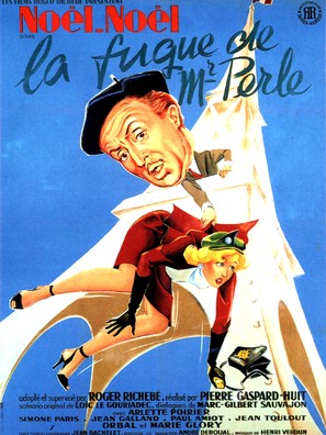 Fugue de Monsieur Perle, La - French Movie Poster (thumbnail)