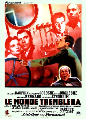Le monde tremblera - French Movie Poster (thumbnail)