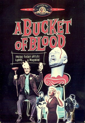 A Bucket of Blood - DVD movie cover (thumbnail)