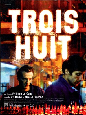 Trois huit - French Movie Poster (thumbnail)