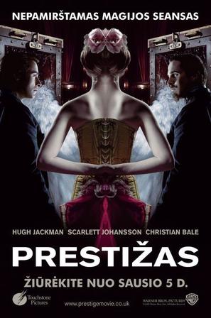 The Prestige - Lithuanian Movie Poster (thumbnail)