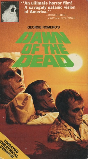 Dawn of the Dead - VHS movie cover (thumbnail)