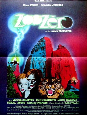 Zoo z&eacute;ro - French Movie Poster (thumbnail)