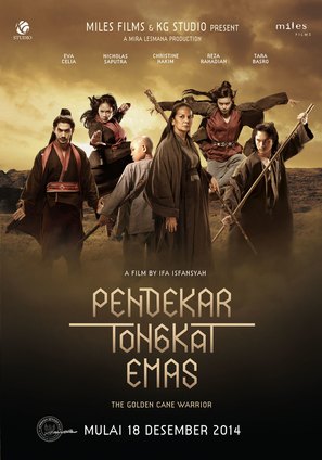 Pendekar Tongkat Emas - Indonesian Movie Poster (thumbnail)