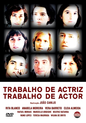 Trabalho de Actriz, Trabalho de Actor - Portuguese DVD movie cover (thumbnail)