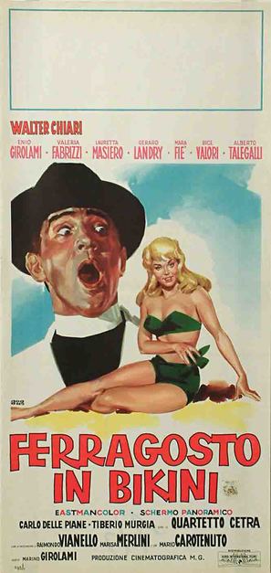 Ferragosto in bikini - Italian Movie Poster (thumbnail)