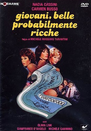 Giovani, belle... probabilmente ricche - Italian DVD movie cover (thumbnail)