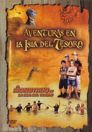 Treasure Island Kids: The Monster of Treasure Island - Mexican DVD movie cover (thumbnail)