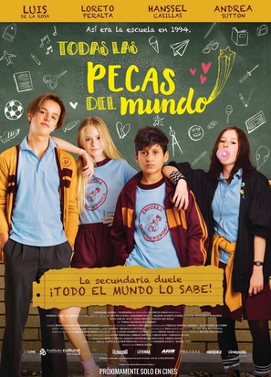 Todas las pecas del mundo - Mexican Movie Poster (thumbnail)