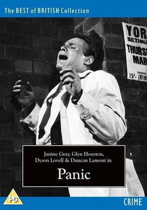 Panic - British DVD movie cover (thumbnail)