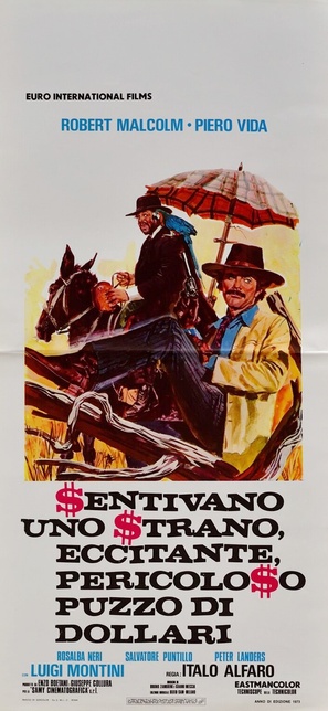 Sentivano uno strano, eccitante, pericoloso puzzo di dollari - Italian Movie Poster (thumbnail)