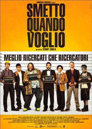Smetto quando voglio - Italian Movie Poster (thumbnail)