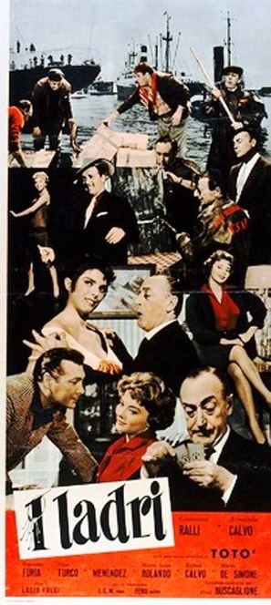 I ladri - Italian Movie Poster (thumbnail)