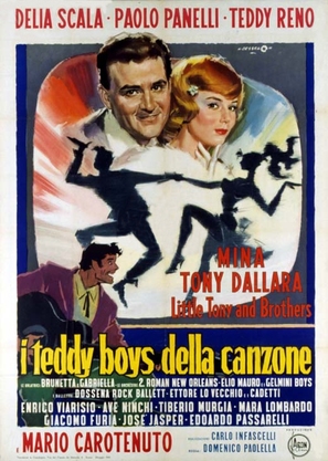 I Teddy boys della canzone - Italian Movie Poster (thumbnail)