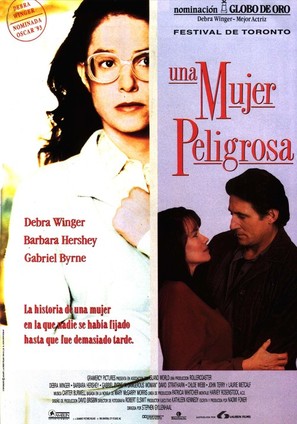 A Dangerous Woman - Spanish Movie Poster (thumbnail)