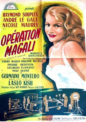 Op&eacute;ration Magali - French Movie Poster (thumbnail)
