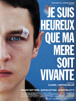 Je suis heureux que ma m&egrave;re soit vivante - French Movie Poster (thumbnail)