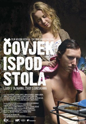 Covjek ispod stola - Croatian Movie Poster (thumbnail)