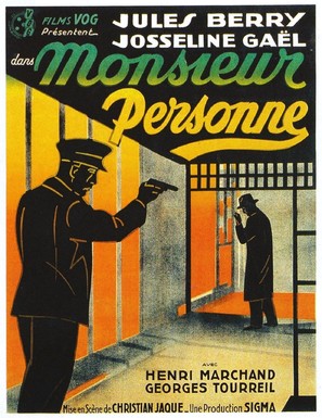 Monsieur Personne - French Movie Poster (thumbnail)
