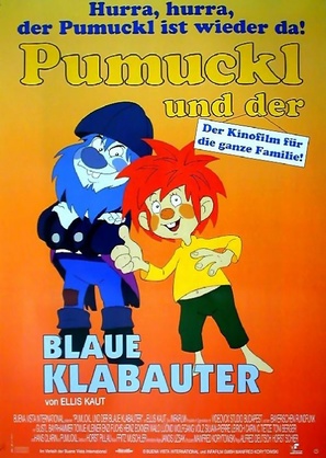 Pumuckl und der blaue Klabauter - German Movie Poster (thumbnail)