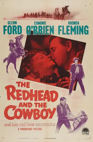 The Redhead and the Cowboy - Movie Poster (thumbnail)