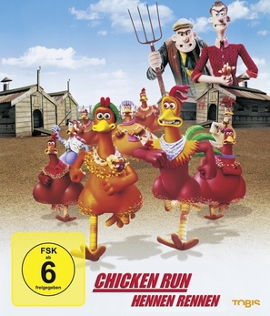 Chicken Run - German Movie Cover (thumbnail)