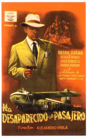 Ha desaparecido un pasajero - Spanish Movie Poster (thumbnail)