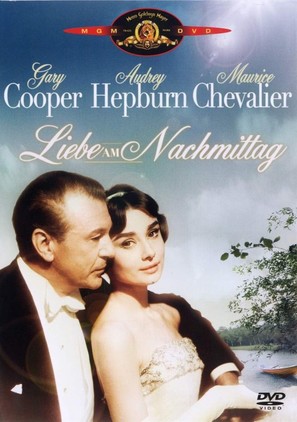 Love in the Afternoon - German DVD movie cover (thumbnail)