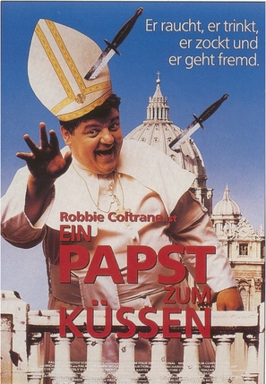 The Pope Must Die - German Movie Poster (thumbnail)