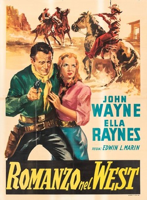 Tall in the Saddle - Italian Movie Poster (thumbnail)