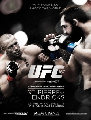 UFC 167: St-Pierre vs. Hendricks - Movie Poster (thumbnail)