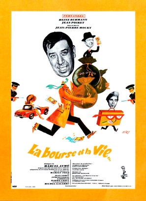 La bourse et la vie - French Movie Poster (thumbnail)