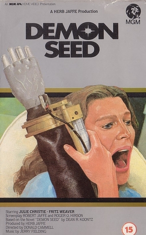 Demon Seed - British VHS movie cover (thumbnail)