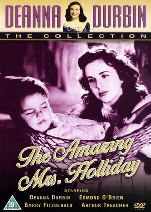 The Amazing Mrs. Holliday - British DVD movie cover (thumbnail)