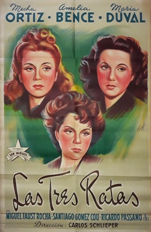 Las tres ratas - Argentinian Movie Poster (thumbnail)